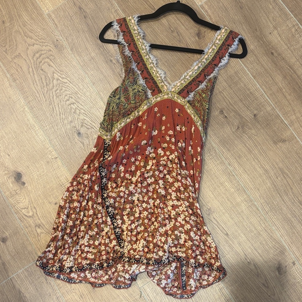 Free People Multicolor Floral Dress